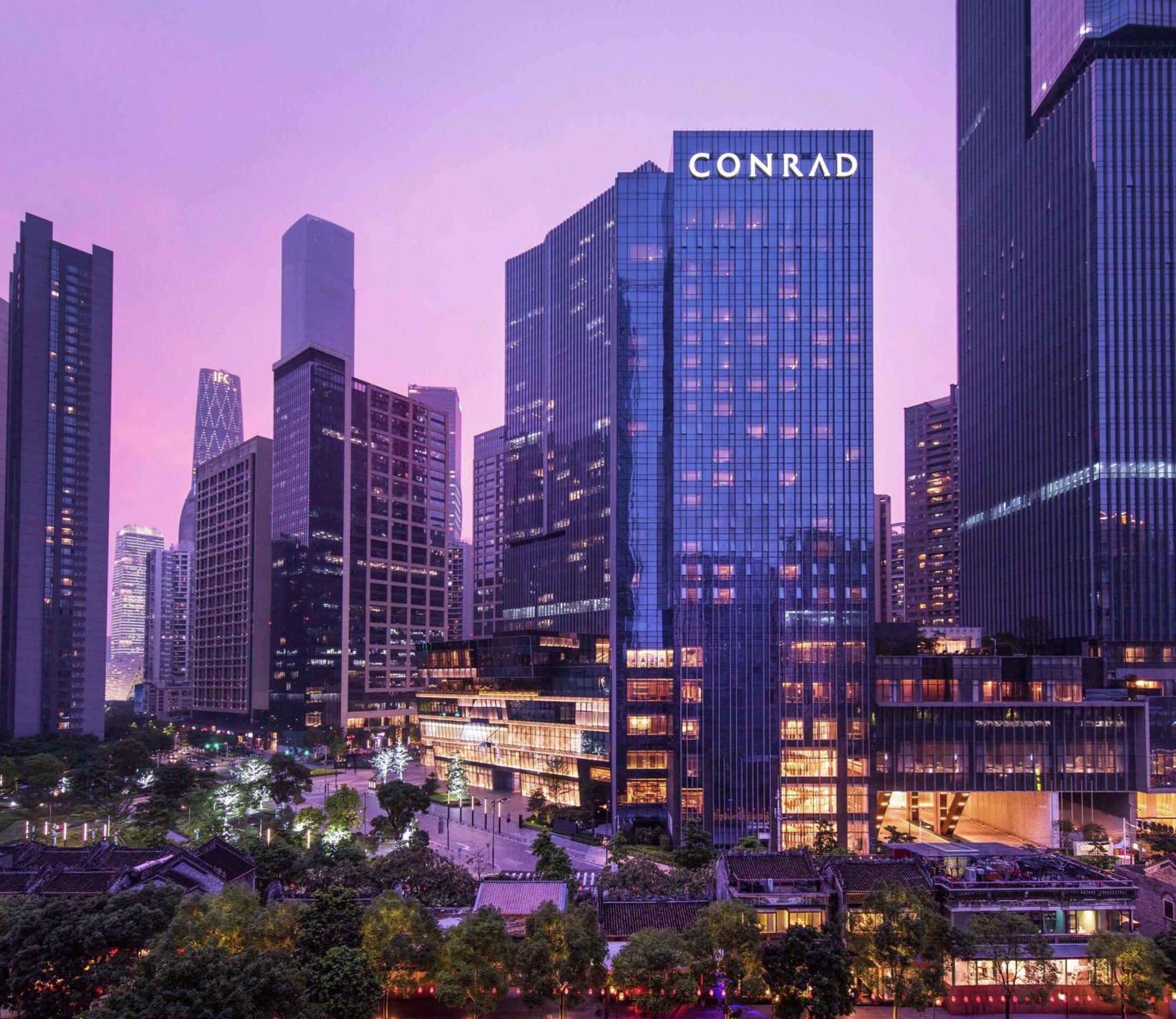 Hotel Conrad Canton Extérieur photo